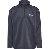 Hummel - Sportief Sweatshirt - Grijs/Wit - Kwartmouw