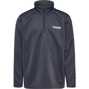 Hummel - Sportief Sweatshirt - Grijs/Wit - Kwartmouw