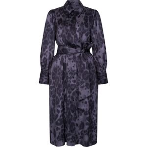 SEIDENSTICKER Jurk  donkergrijs / zwart