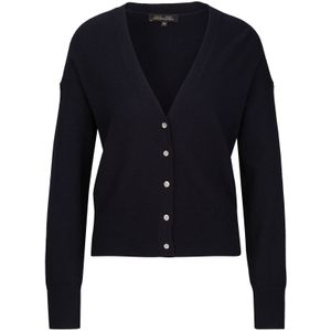 Dine'n'Dance Gebreid vest 'Catharina'  donkerblauw