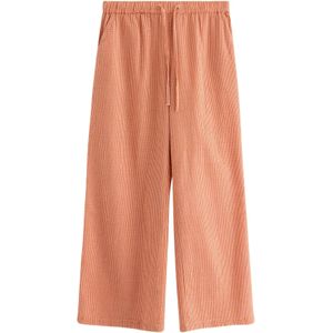 Lindex Pyjamabroek  donkeroranje / wit