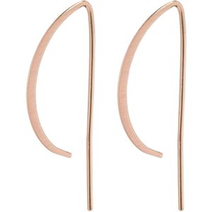 Pilgrim Oorbellen 'Peony'  rose-goud