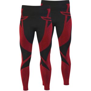 normani Sportondergoed  bloedrood / zwart