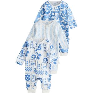 Next Nachtkledij  blauw / wit