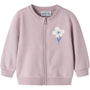 NAME IT Sweatvest 'NBFVRILLIE'  royal blue/koningsblauw / eosine / wit