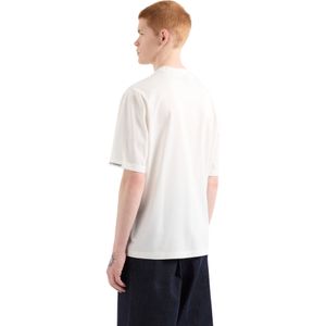 Armani Exchange - XM000519AF10337U0009 - T-shirt - Wit - Katoen - Korte Mouwen