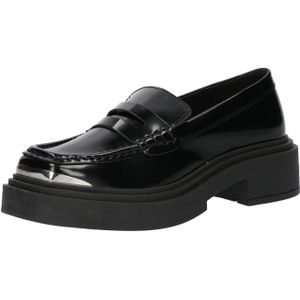 STEVE MADDEN - Vierkante Loafers - Zwart - Polyurethaan