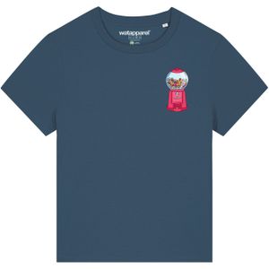 Watapparel Shirt 'Kaugummiautomat'  donkerblauw / gemengde kleuren