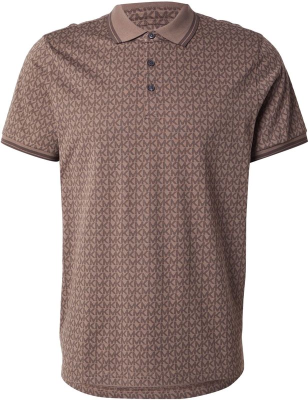 Michael Korsvoor mannen. CS550V85KS Greenwich polo zwart (S), Casual, Katoen, Korte mouwen