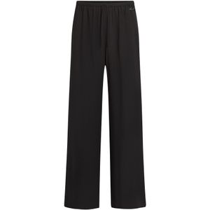 Karl Lagerfeld Broek  zwart / zilver