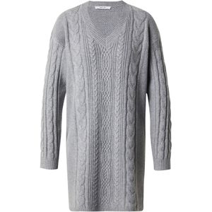 ABOUT YOU Gebreide jurk 'Renata'  grijs gemêleerd