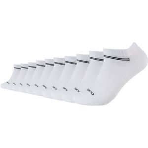 Enkelsokken - White Mix - Katoenmix - 10 Paar