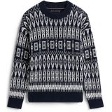 TOMMY HILFIGER - Trui - Nachtblauw - Knitwear - Lange Mouw