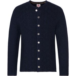 SPIETH & WENSKY - Gebreid Vest - Donkerblauw - Normale Pasvorm