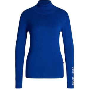 Joop Jeans - Kaisha - Gebreide Trui - Medium Blue - Met Col