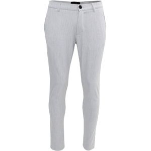 !Solid Chino 'Frederic'  lichtgrijs