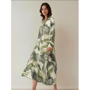 Hiccup Blousejurk  kaki / olijfgroen / pastelgroen