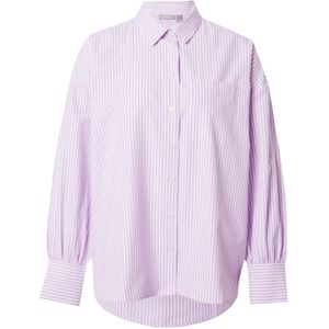 Fransa Blouse 'POPPA'  lichtroze / wit