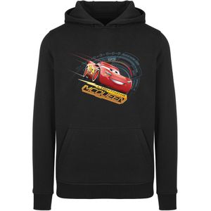 F4NT4STIC Sweatshirt 'Disney Cars Lightning McQueen'  blauw / geel / rood / zwart