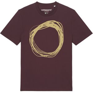 Watapparel Shirt  geel / donkerrood