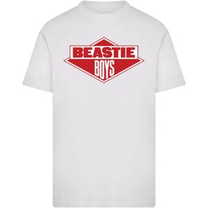 F4NT4STIC Shirt 'The Beastie Boys'  rood / wit