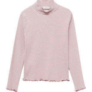 MANGO KIDS Shirt 'TURBORIR'  oudroze / wit