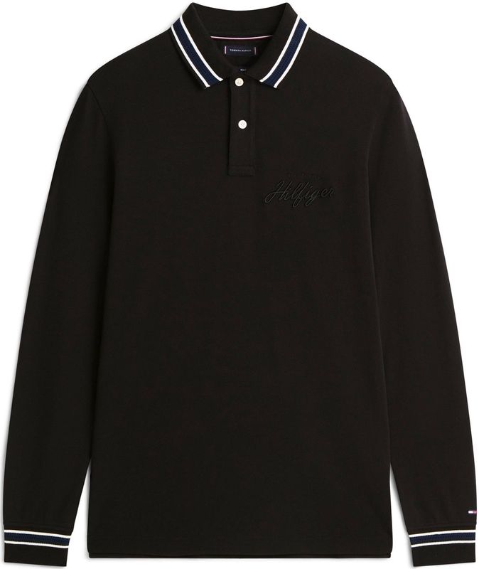 TOMMY HILFIGER Shirt  navy / zwart / wit