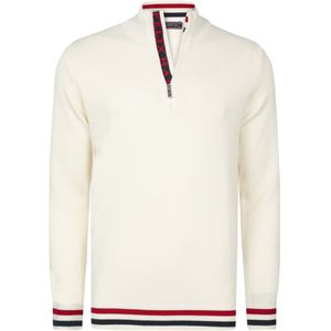 Felix Hardy Trui  ecru / rood / zwart