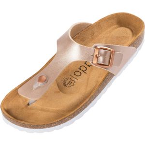 Palado Teenslipper 'Kos'  poederroze