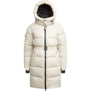 JACK1T Wintermantel 'EZ Belted'  zwart / wolwit