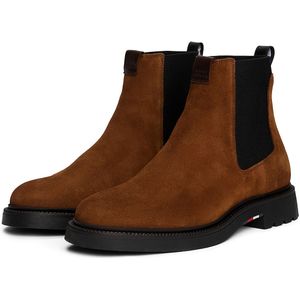 TOMMY HILFIGER Chelsea boots  bruin / zwart