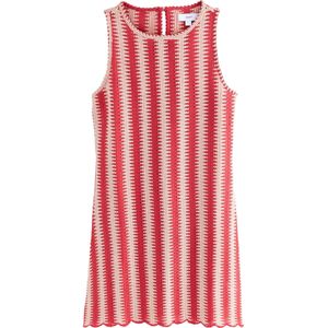 Next Jurk  rood / wolwit