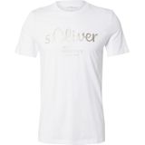 s.Oliver Shirt  zilver / wit