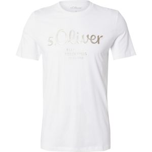 s.Oliver Shirt  zilver / wit