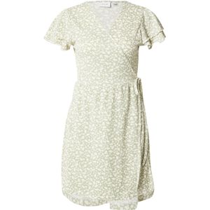 VILA Zomerjurk 'VIFIIN'  crème / olijfgroen