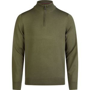 HECHTER PARIS - Gebreide Pullover - Heren - Opstaande Kraag - Ritssluiting