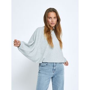 minus Sweatshirt 'Kolini'  lichtgrijs