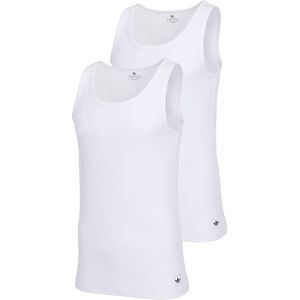 adidas Originals - Muscle-shirt - Wit - Set van 2