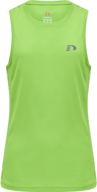 Newline - Kids Core Running Singlet - Groen - Kinder T-Shirt