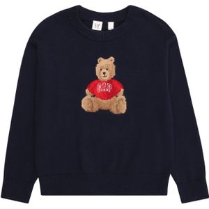 GAP Trui  navy / mokka / rood / wit