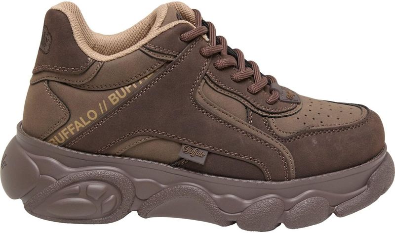 BUFFALO Sneakers laag 'Cld Echo'  brokaat / cappuccino / donkerbruin