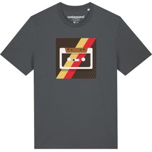 Watapparel Shirt ' Kassette '  antraciet / gemengde kleuren