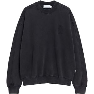 ARMEDANGELS Sweatshirt 'EMAAL CREWNECK GMT DYE'  zwart