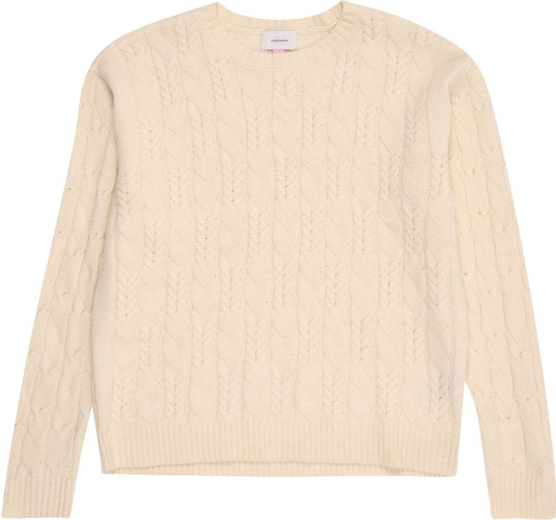 Vero Moda - Girl - Trui - Beige - Lange Mouw - Ronde Hals