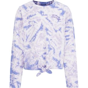 WE Fashion Shirt  sering / lavendel / wit