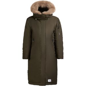 khujo Winterjas 'Oliva'  donkergroen