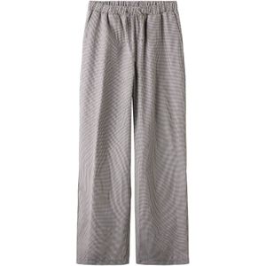 Broek met Wijde Pijpen - Geweven Stof - Regular Fit