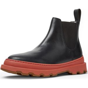 CAMPER Chelsea boots 'Brutus '  roestbruin / zwart