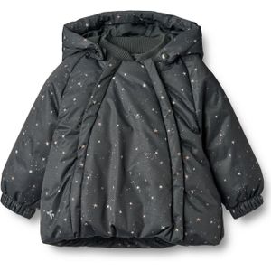 WHEAT Winterjas 'Morgen'  zwart / wit