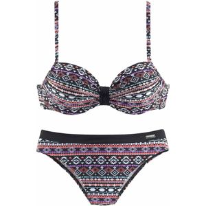 Lascana - Beugelbikini - Multicolour - Met Beugel - Polyamide